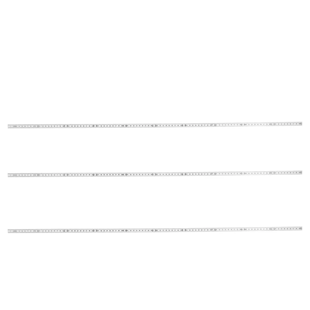 

3PCS Plastic Folding Ruler 10 Fold Multi Angle Linear Measurement Tools Lightweigh Clear Scale Metric Measuring Tool Carpentry