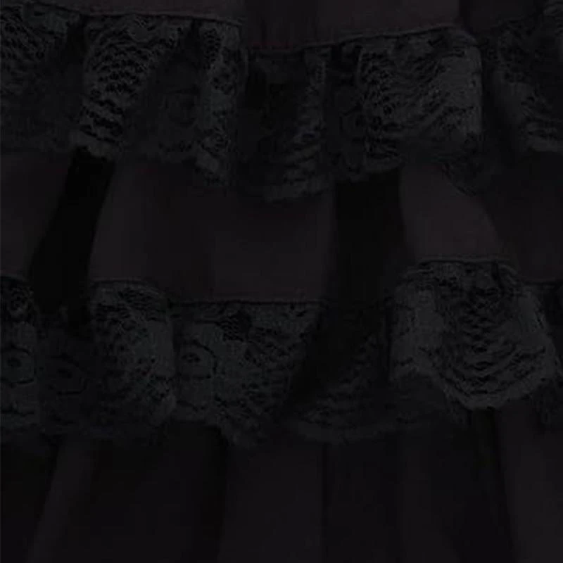 x5xa-ropa-gotica-acentos-sofisticado-collar-encaje-elegante-collar-multicapa