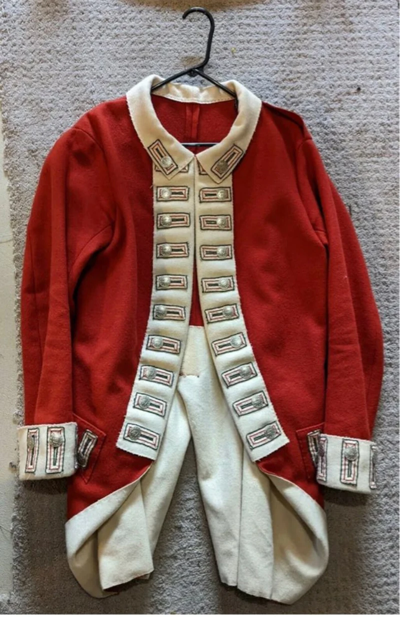 

18/19th Century European Royal Military Officer Coat Custom Historical British France Army Coat Napoleon Knight Warrior Outfit