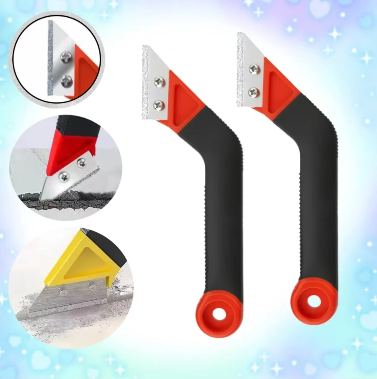 Faca de limpeza de lacunas, removedor de rejunte de azulejo, parede, piso, raspador de junta, cerâmica, bela costura, corte de partículas quebradas, lâmina de chip