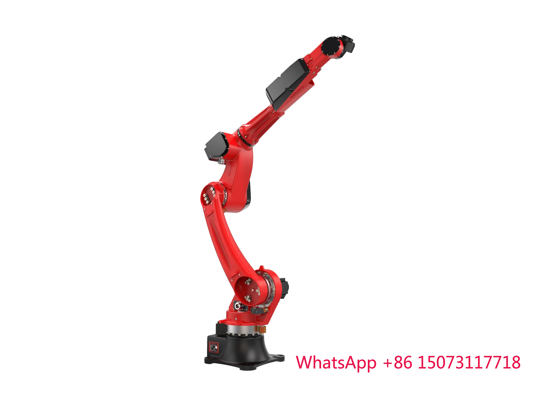 Professionele industriële lasrobot BRTIRWD2206A Belasting 6 kg Bereik 2200 mm 6 assen Geschikt voor TIG MIG-laser