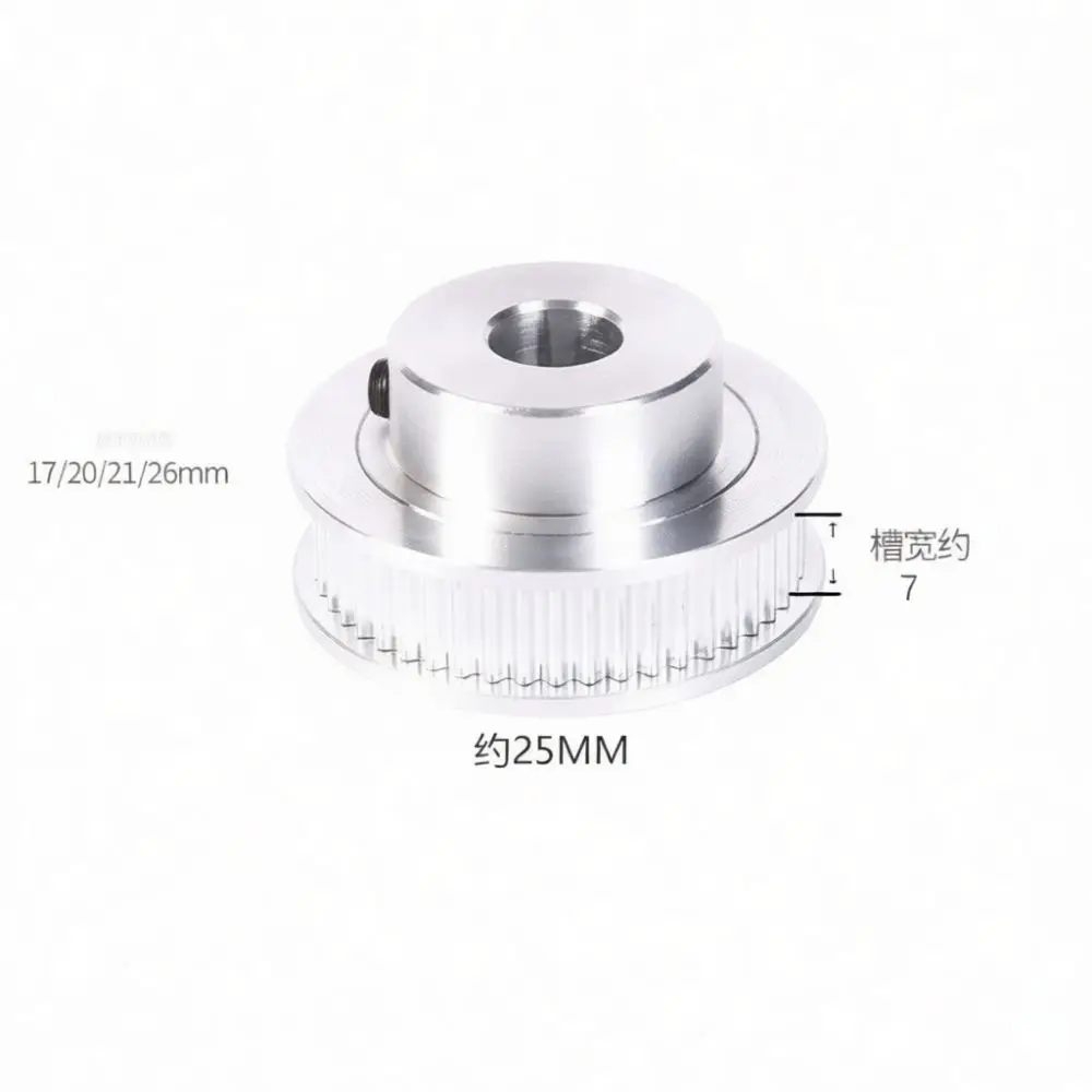 Precision 2GT Timing Gear Pulley Aluminum Material For Belt Drive Mechanism Replacement Parts 5mm 8mm Bore Size High Efficiency