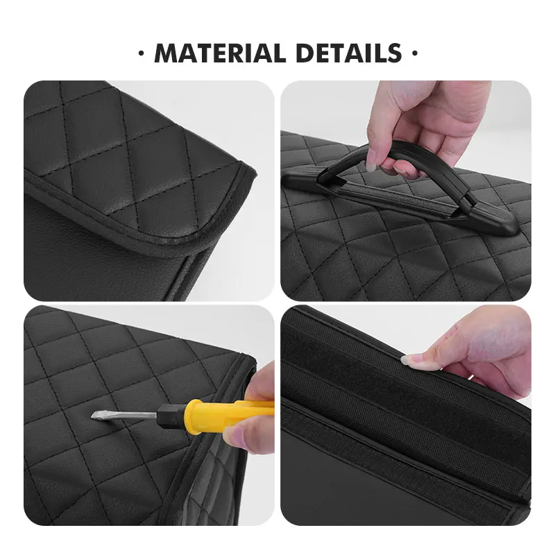 For Toyota Car Storage Bag Folding Travel Tidying Box Trunk Tools Case GR Sport Gazoo Racing Yaris 86 Corolla Hilux Supra view 3