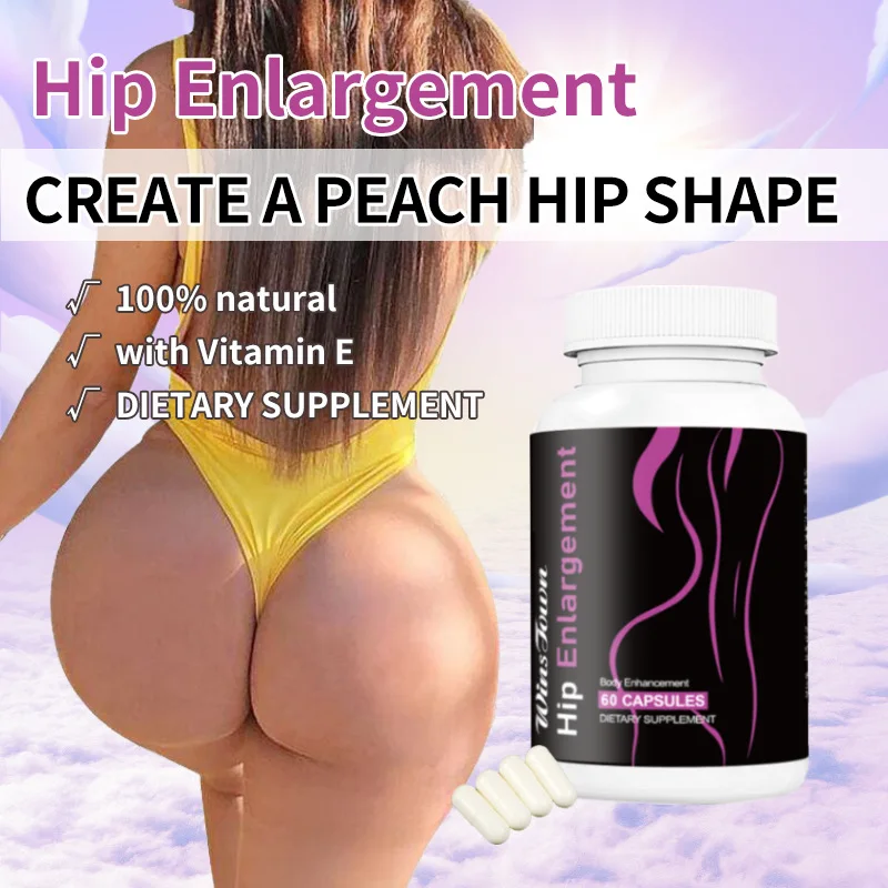 1 bottle Hip Butt Enlargement Gummies Buttock Butt Enhancement Gummy health food