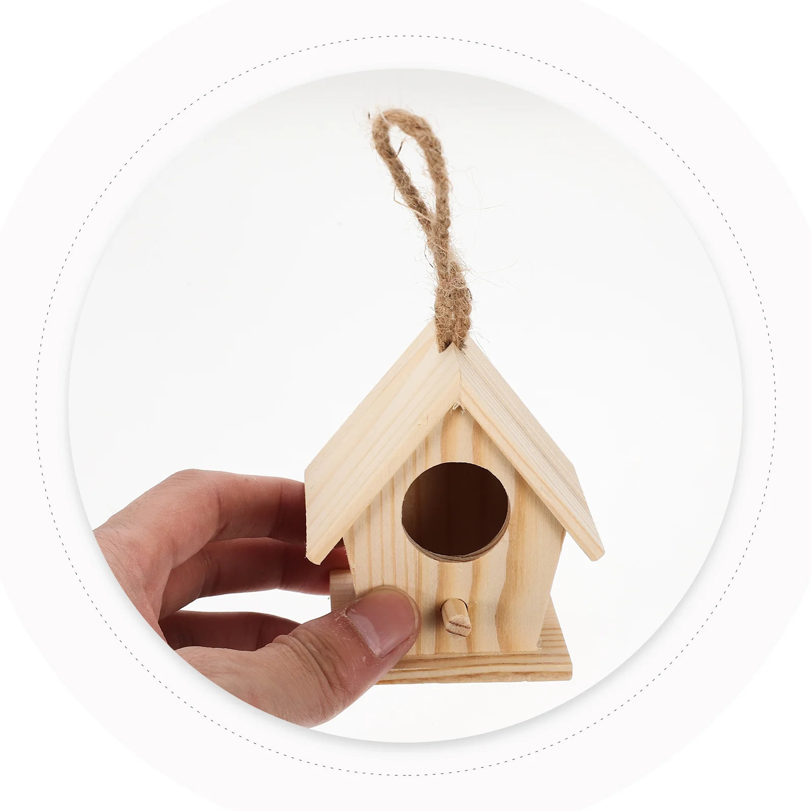 

Creative Decorative Bird's Nest Artificial Simulated Nest for Home Garden Wedding Party Craft Easter Decoration