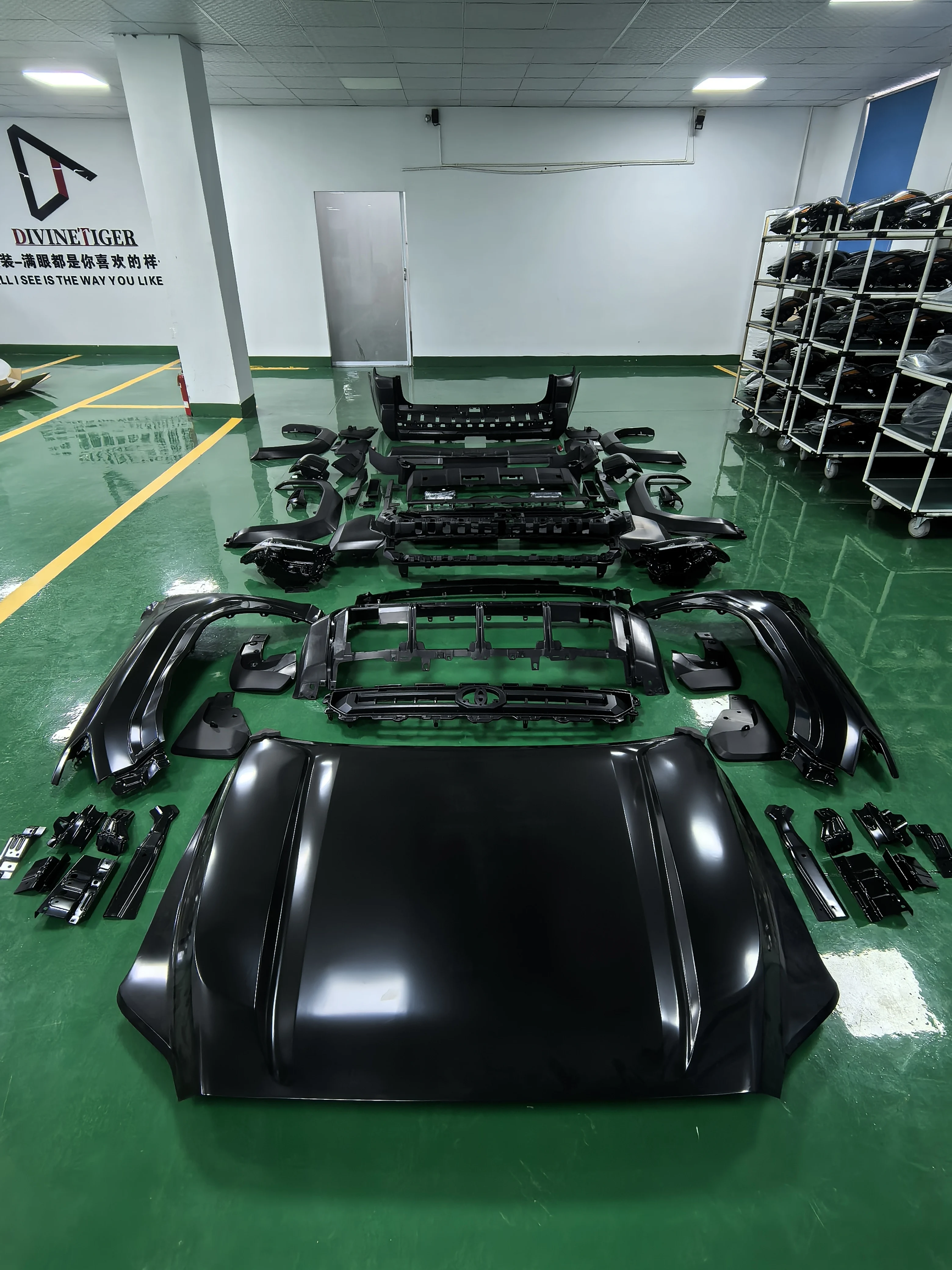 STLF DT Upgrade Body Kit 4R 10-24 Old Upgrade to New 2025 Facelift for Toyotas 4Runner 10-24 2
