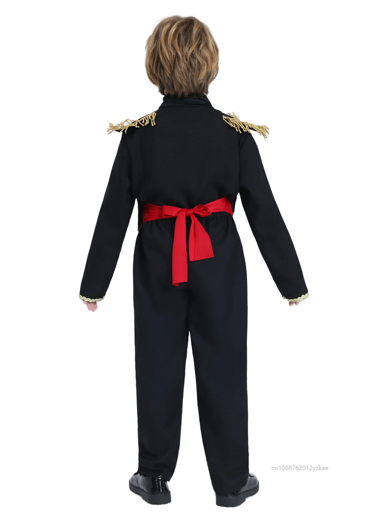 2026 Puer Festival Carnival Halloween Performance Costume Spanish Enfant Bullfighter Role-playing Niños Spanish Bullfighter Set