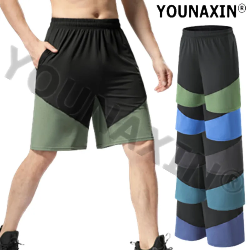 Men's Basketball Sports Shorts With Pocket Running Cycling Fitness Workout Outdoor Yoga Boy Training Sweatpants S M L XL 2XL 3XL