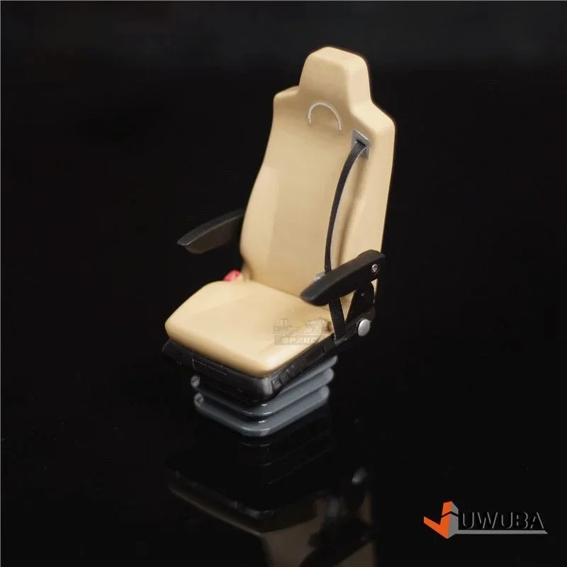 Interior Seat for 1/14 Tamiya RC Dump Truck Tipper Trailer SCANIA 770S VOLVO BENZ MAN TGX Car Accessories