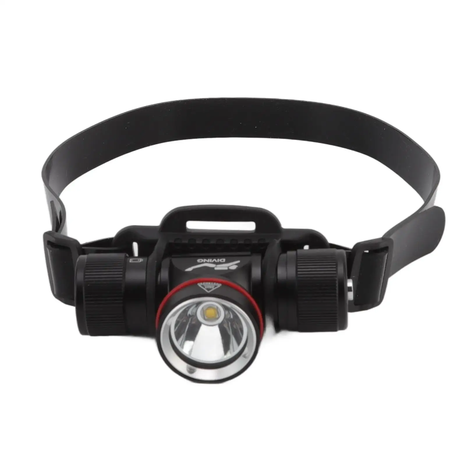 1500LM Underwater LED Diving Headlamp - Yellow Light for swimming , Fishing & Outdoor Adventures