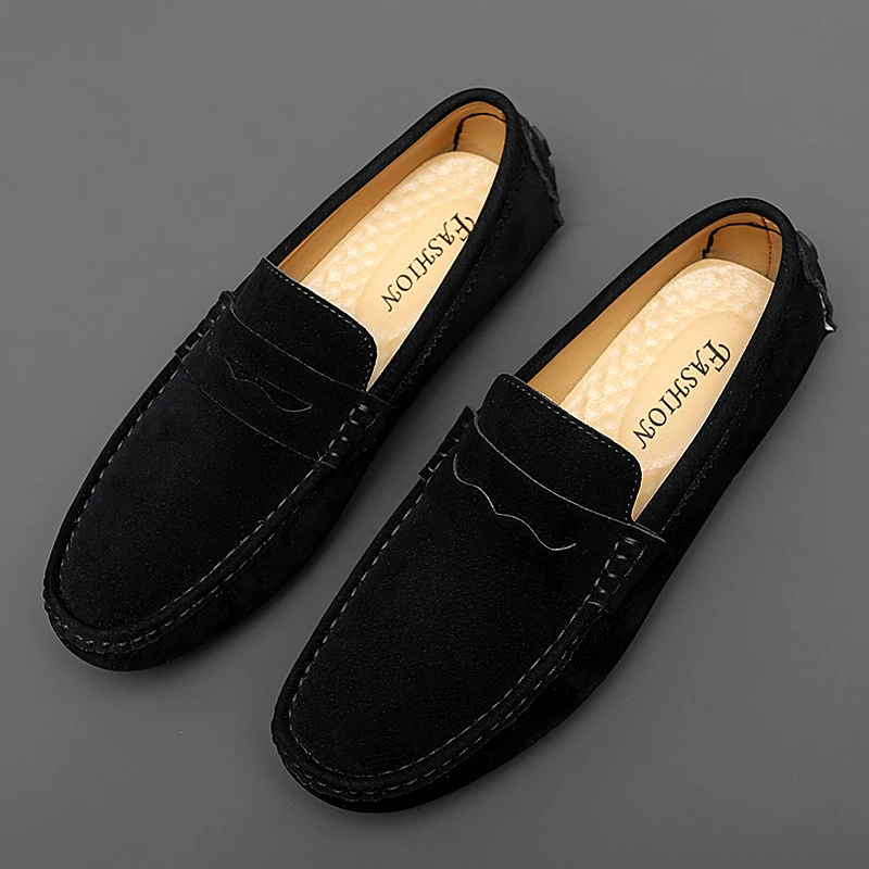 Man and Women Casual Fashion  Loafers Moccasins Slip-On Driving Shoes 35-48 Size Range Male Flats Comfort Footwear