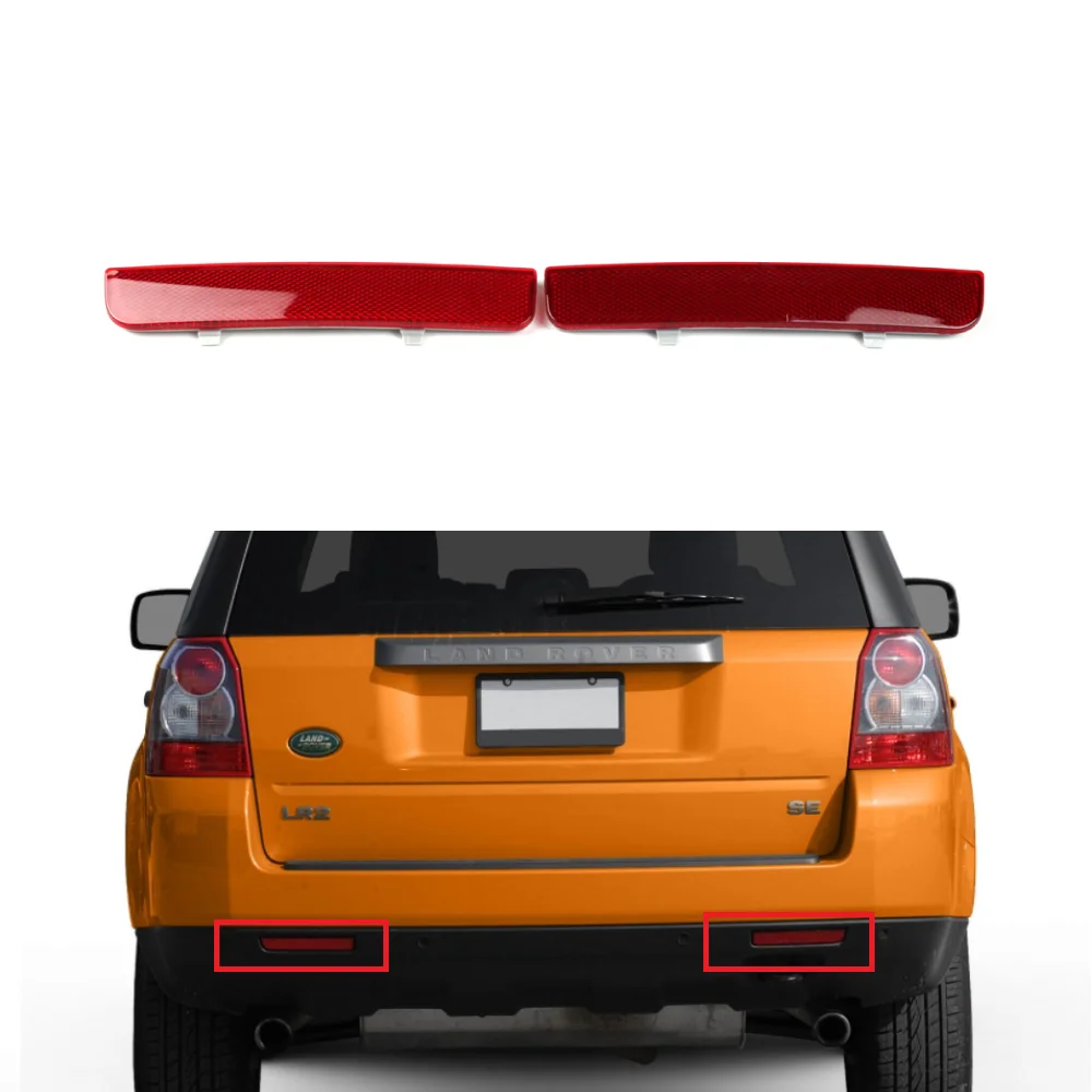 LR006348 LR006349 Car Rear Left & Right Brake Light Bumper Reflector For Land Rover RANGE ROVER 2010 L322 Freelander 2 LR2 06-14