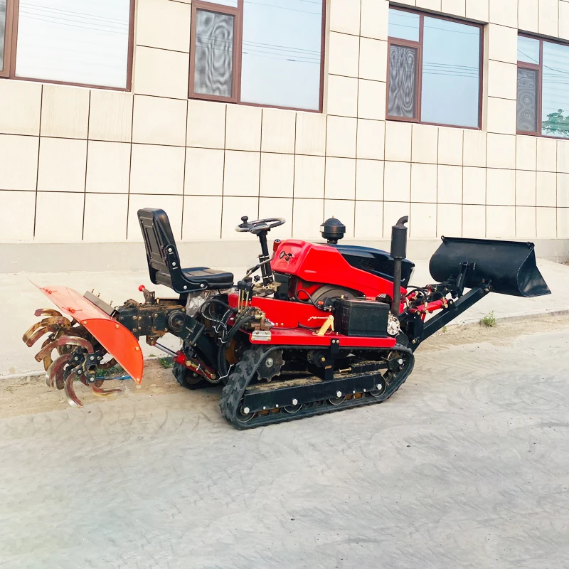 

Customized Multifunctional Compact Ride-On Micro Tillage Machine, Small Ditching Rotary Tiller for Orchard