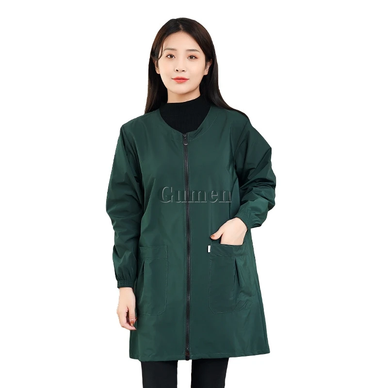 Spodnie robocze wodoodporne XL/2XL/3XL, uniformy do salonów dla zwierząt, do pielęgnacji psów, antystatyczne, nieprzywierające do sierści, spodnie do czyszczenia i pielęgnacji zwierząt. — zdjęcie 7