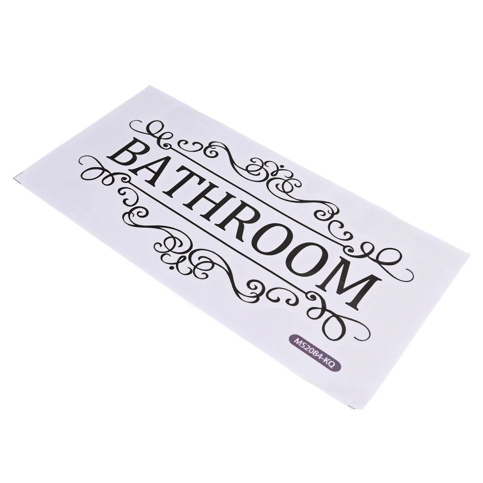 Bathroom Door Sign Lanel Sticker Decorative Sticker Washroom Door Decor For Bathroom Toilet For Kindergartens Home High Quality