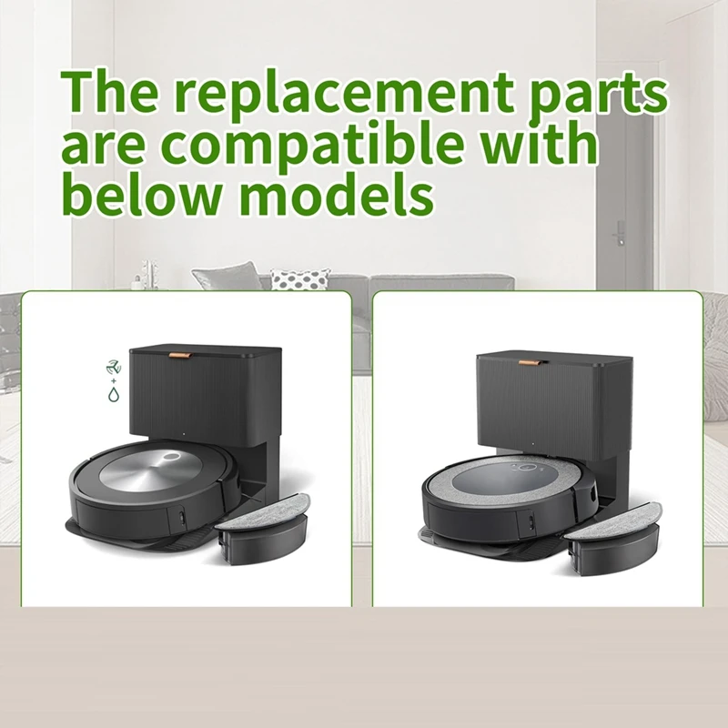 A15Q-accesorios de piezas de repuesto compatibles con Irobot Roomba Combo I3 + I5 + J5 + Robot aspirador, cepillo de rodillo y filtros