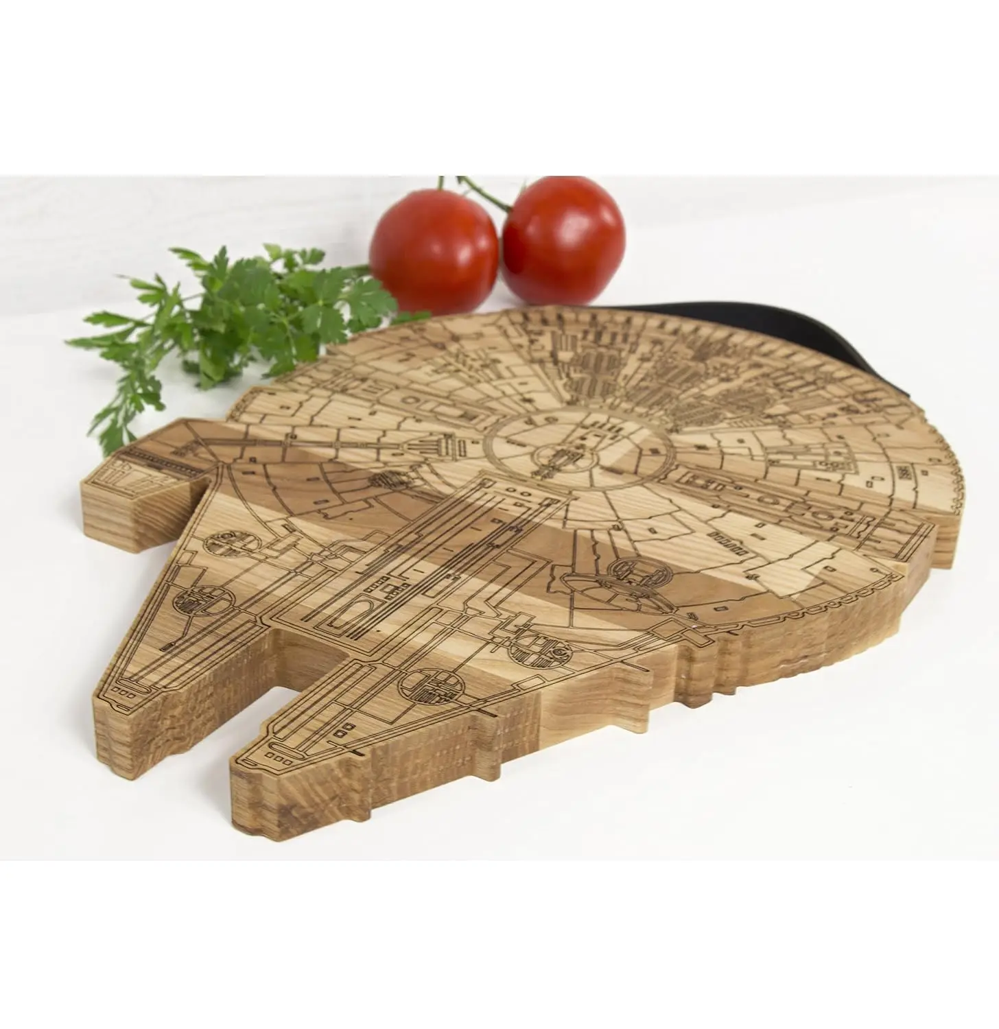 

Engraved Wooden Cutting BoardRustic-Futuristic Platter, Valentine’s Gift