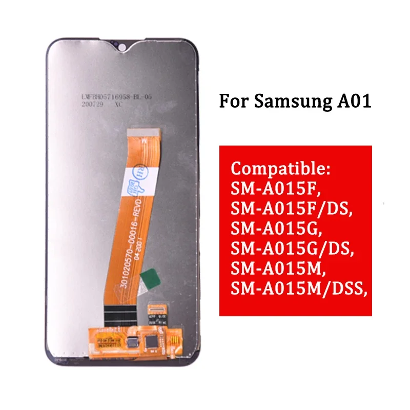 5.7\'\' LCD For Samsung A01 A015 A015F LCD display With Touch Screen Assembly for Samsung SM-A015F/DS lcd screen
