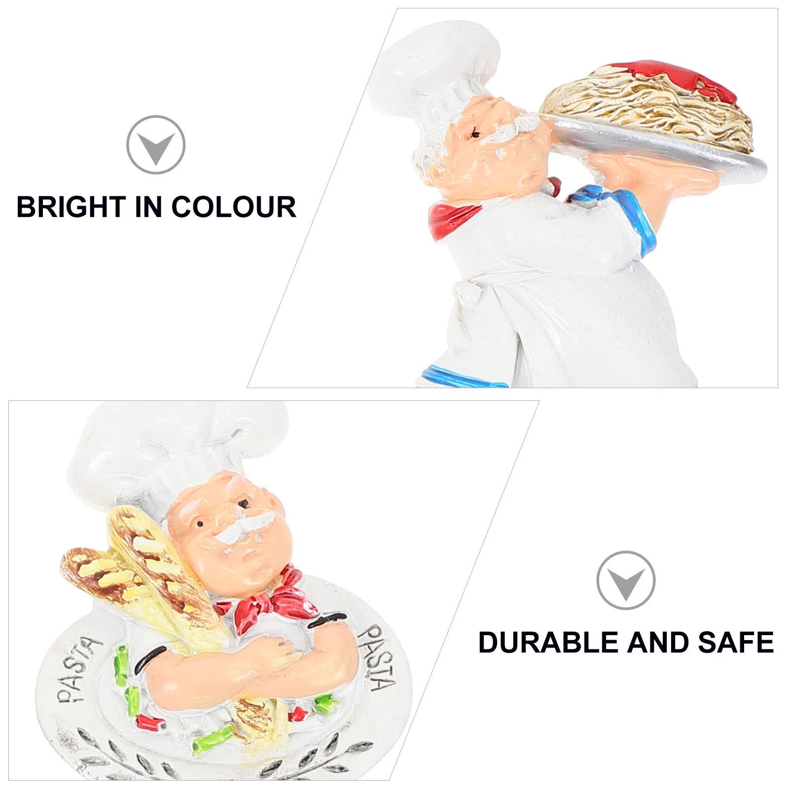 

4 Pcs Resin Wall Hooks Kitchen Bathroom Storage Rack Hanger Decorative Thumb Shaped Hanging Utensil Organizer Adhesion No Damage