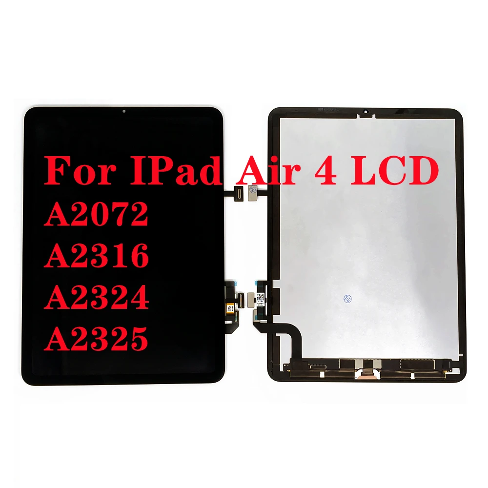 

Original pantalla For IPad Air4 Air 4 A2072 A2316 A2324 A2325 LCD Display Touch Screen Digitizer Panel Assembly Replacement part