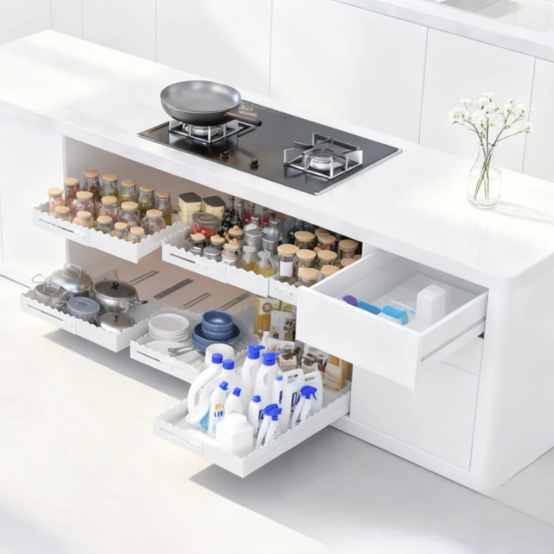 

4-Way Expandable Desktop Organizer for Office Cultural Educational Supplies Magazine Storage Desk Accessories