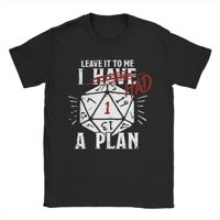 Dont Worry I Have A Plan Cotton T Shirt Summer Vintage O Neck Harajuku Tees Oversized Print Tops (Size: 3XS is 3XL)