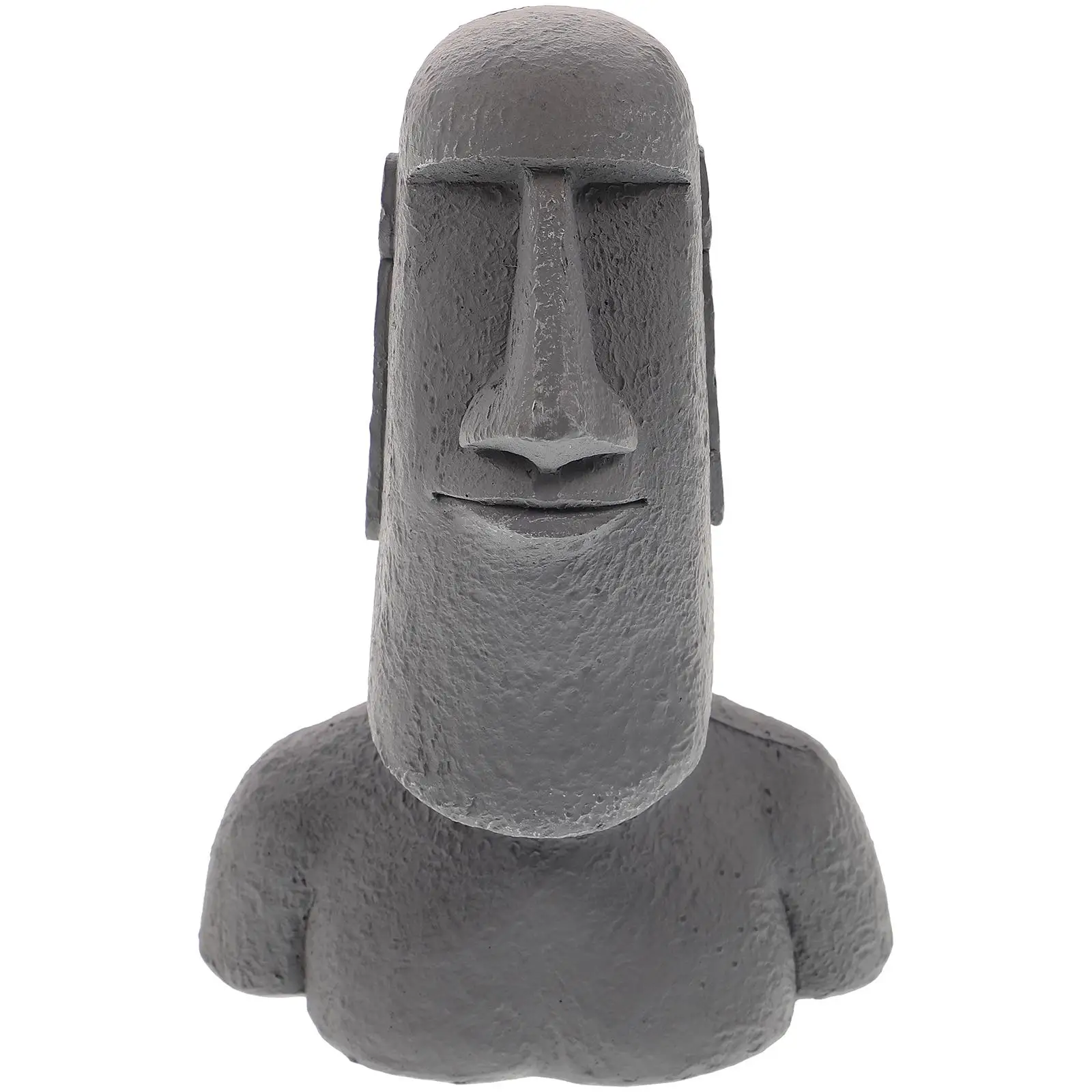 

Easter Island Moai Sculpture Nordic Stone Statue Decoration Desktop Creative Ornaments Small Moai Adorn Model Home Figurine