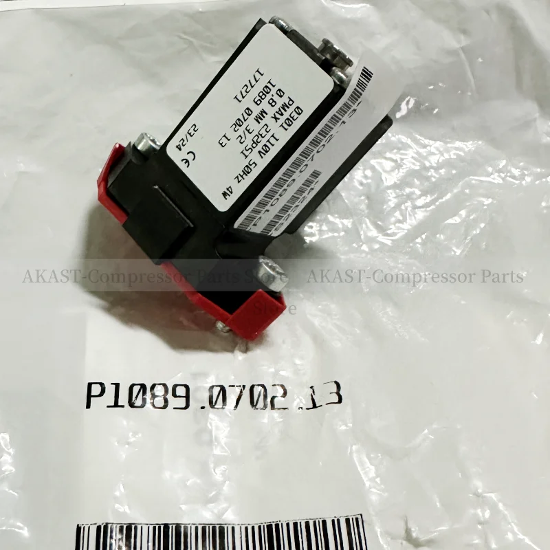 Original 100% Air Compressor 110V Solenoid Valve 1089070213 (1089-0702-13) Fits Atlas Copco 1089070210 1089070209