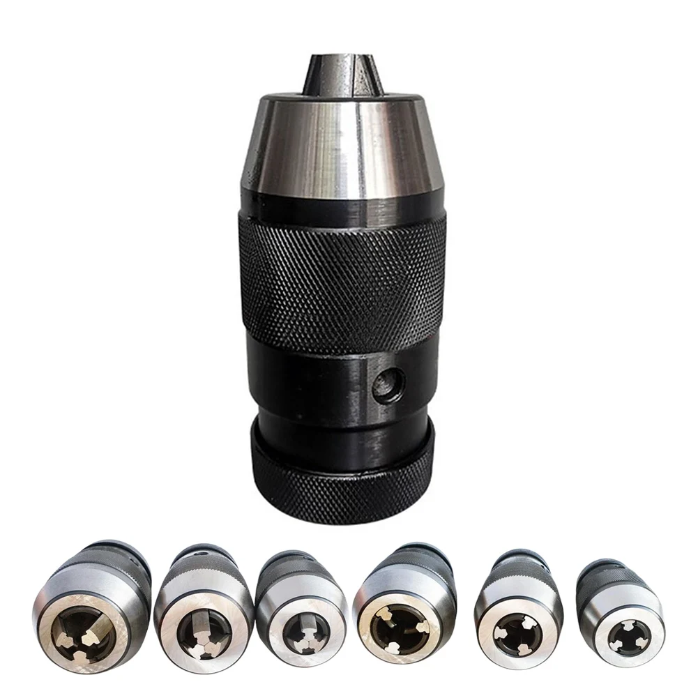 

1pc B10-B22 Lathe Drill Chuck Self Tighten Drill Chuck Light Duty Taper For Lathe Electric CNC Drilling Machine Tool Bench Drill