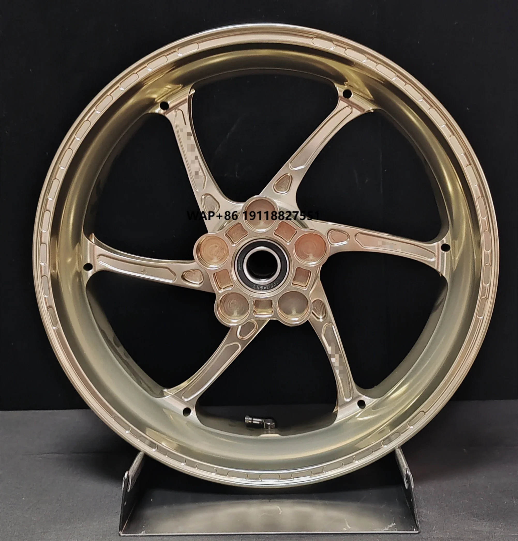 Factory Price Direct Sales New High-end Customized Color Anodized Aluminum Alloy Forged Supermoto Wheel Set ISO 9001 Certified 1