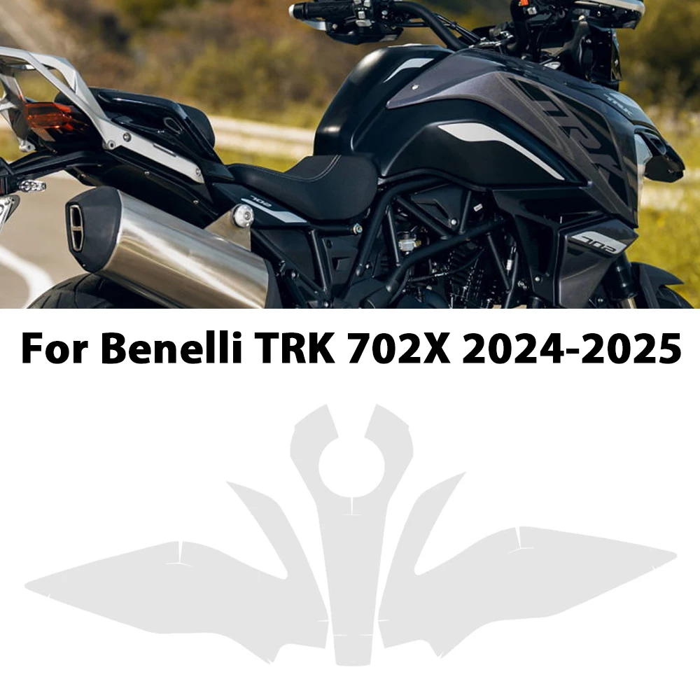

TRK 702 X PPF Protective Film Motorcycle Invisible Cover For Benelli TRK 702X 2024- Anti-scratch Transparent TPU Protective Film