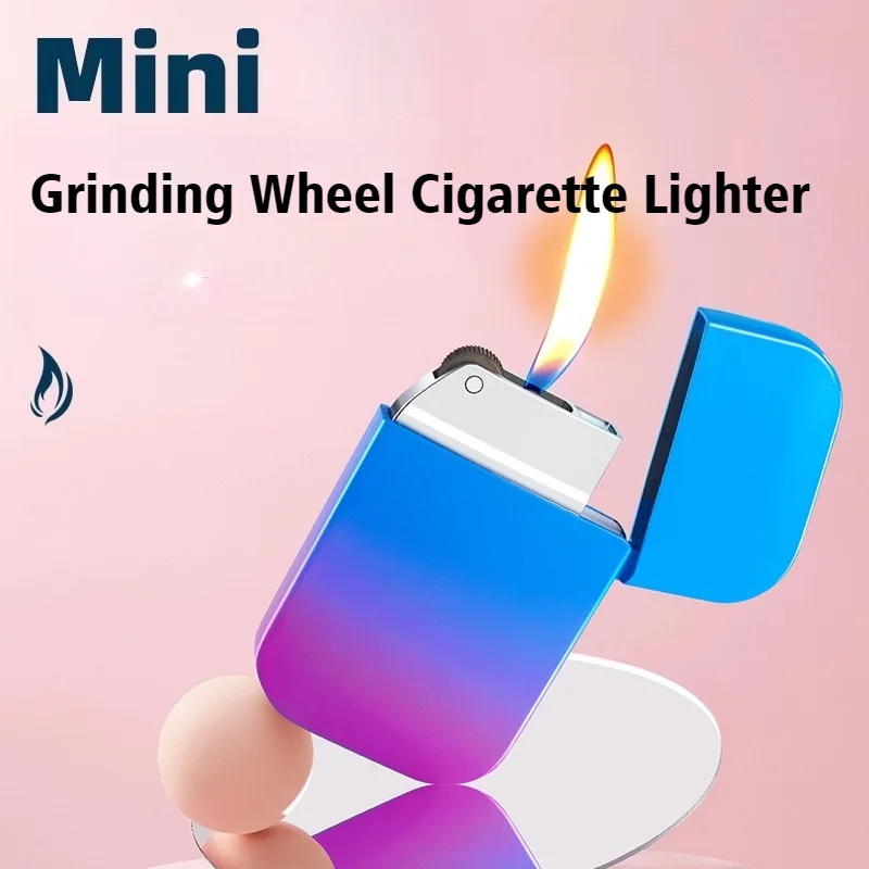 

2025 Butane Inflatable Cigar Igniter Grinding Wheel Lighter Smoke Windproof Open Flame Cigarettes Lighters & Smoking Accessories