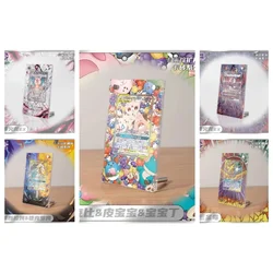 Original Pokemon Display Stand Mew VMAX Cynthia Miriam Charizard Acrylic Card Brick Photo Frame PTCG Gift Toy Not Include Cards