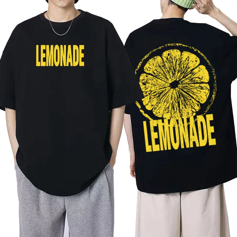 لويس توملينسون جولة عصير الليمون 2026 ميرش خمر تي شيرت الرجال الصيف موضة تي شيرت المتضخم القطن الجمالية العصرية تي شيرت