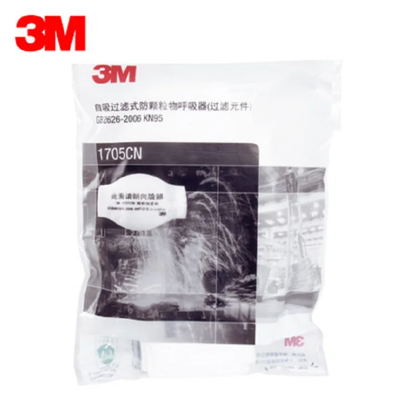 Cotton Replacement Dust Mask, Anti-Odor, Industrial Filter Respirator, Genuine for 1211 Face Mask, 3M 1701 1705, 10Pcs