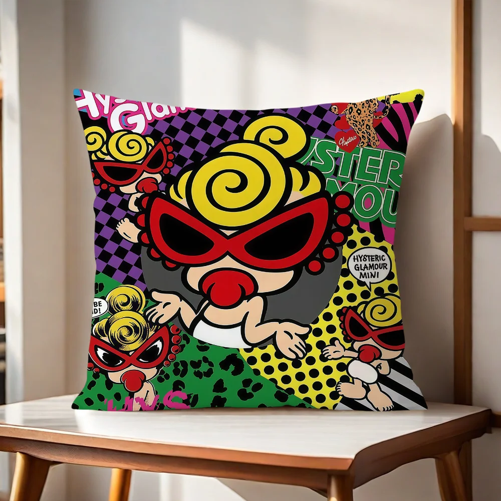 cushion cover Pillow Case H-Hystericc Home Sofa living M-Mini Room Office Coffee Shop Car PillowCover