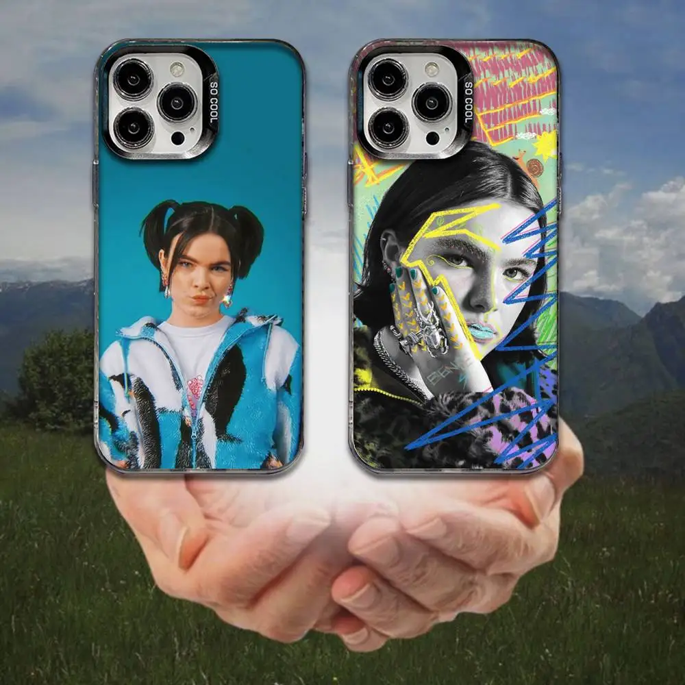 

Music Benee Lychee Phone Case For iPhone 16,15,14,13,12,11,8,7,Pro,Max,Plus,Mini,XS,SE Anti Fall Black Matte Hard
