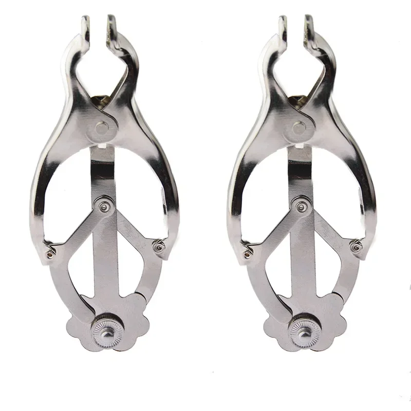 لعبة الجنس صدمة كهربائية الحلمة المشابك الشفرين كليب E-Stim البظر مدلك تكبير الثدي BDSM القطب كليب الإناث الاستمناء #5