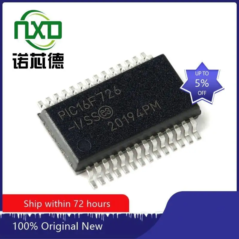 

10PCS/LOT PIC16F726-I/SS SSOP-28 new and original integrated circuit IC chip component electronics professional BOM matching