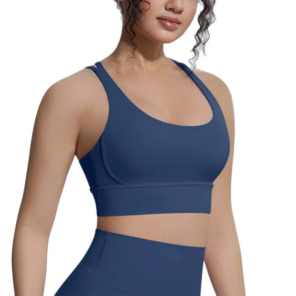 Summer Sexy Scrunch Sports Bra Gym Top Women Running Back Cross Top Sportswear Workout Underwear Fitness Workout Yoga Clothing