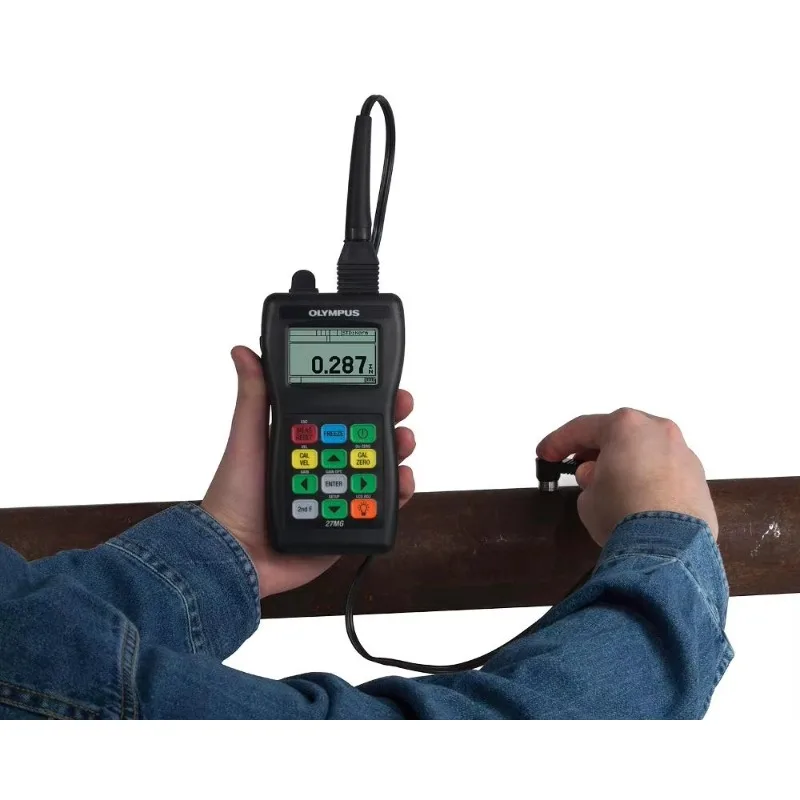 

unique hot sell Digital Ultrasonic Thickness Gauge Olympus 27mg designed for inspection and maintenance engineers