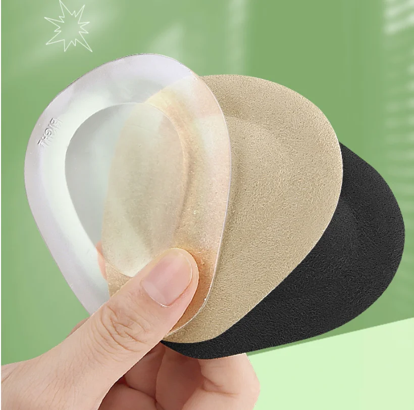 1/5Pairs Silicone Metatarsal Pads for Shoes Anti-Slip Forefoot Gel Inserts for Women High Heels Foot Pain Relief Half Insoles