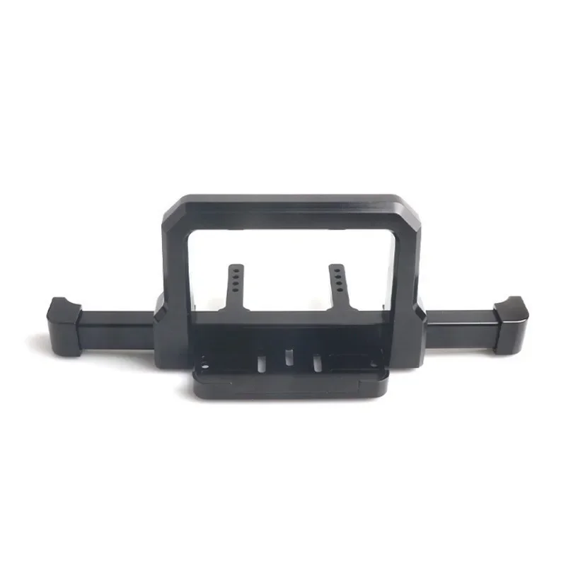 Aluminum Bull Bar TRX4 Classic Front Rear Bumper with Winch Tow Hook Mount for 1/10 RC Crawler TRX-4 Defender Upgrade