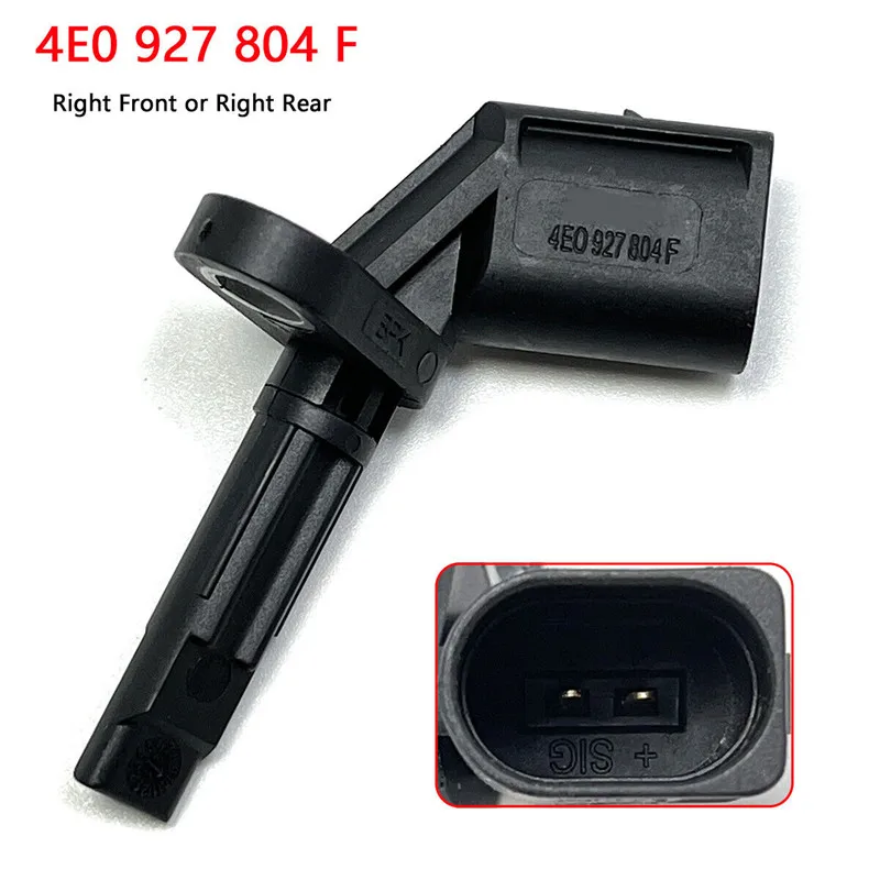 

Передний, задний, правый датчик скорости колеса ABS 4E0927804F для Audi A4 A5 A6 A7 A8 Q5 R8 Phaeton 4E0 927 804A 4E0 927 804D 4E0 927 804