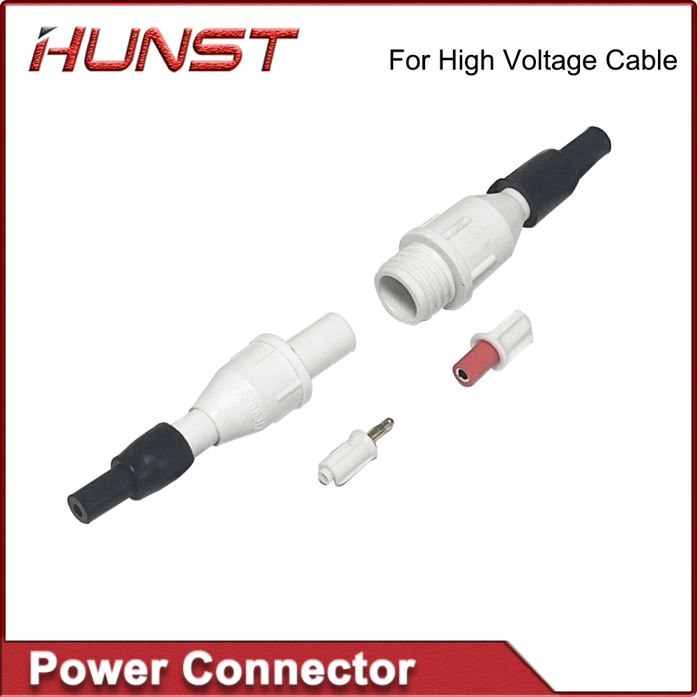 HUNST High Voltage Adapter/Connector for Laser Power High Voltage Cable