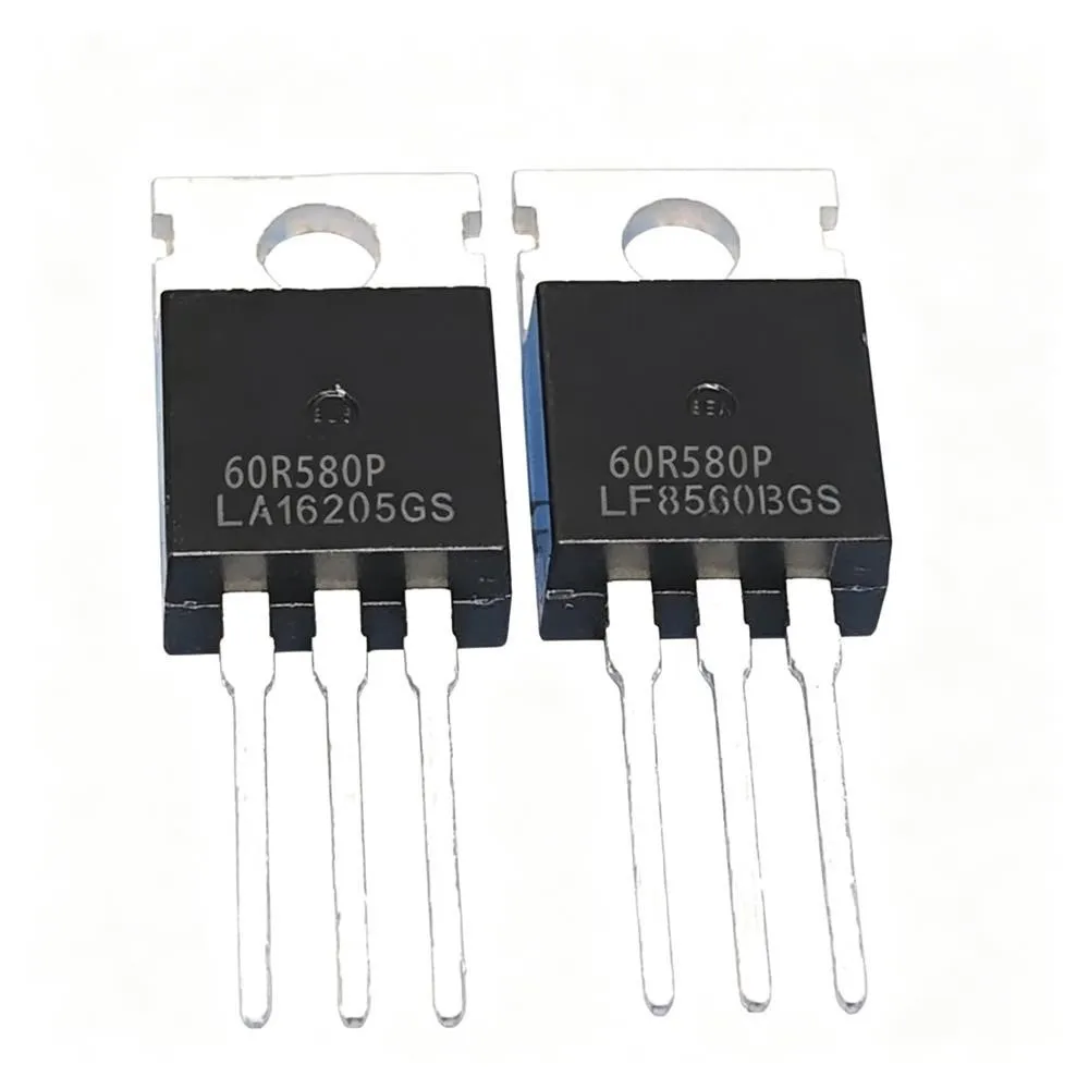 5PCS 60R580P CS10N70F 10A/700V TK14E65W K14E65W 650V 13.7A YG802C09 90V 10A AOT13N50 T13N50 13A 500V MTP8N100