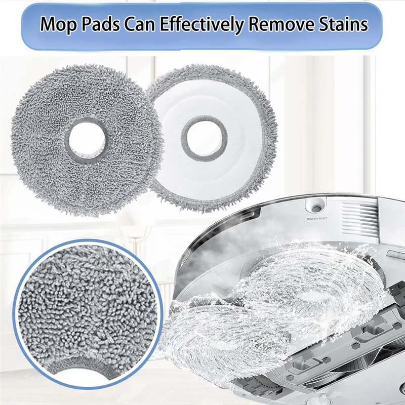 Für Dreame X30 Ultra X30 Pro Plus Roboter Staubsauger Ersatzteile Wichtigsten Seite Pinsel Hepa-Filter Mopp Pads Staub Taschen-AT39