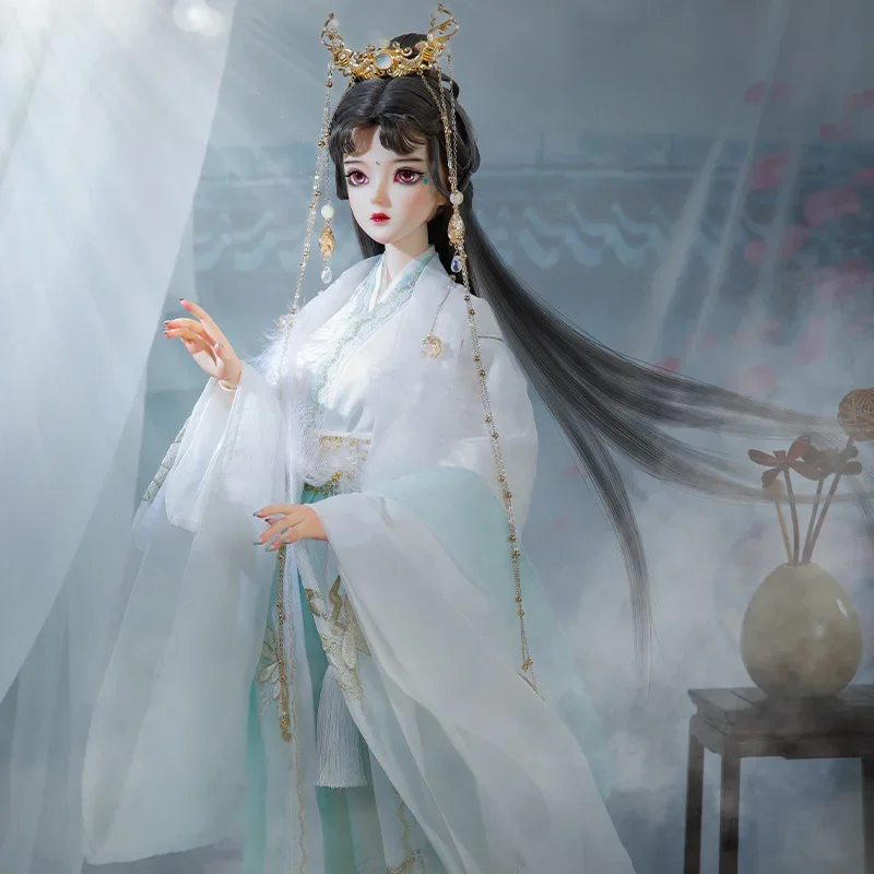 Bjd sd doll Flower Goddess LvZhu 1/3 body girl eyes doll more doll town Chinese ancient beauty fairy