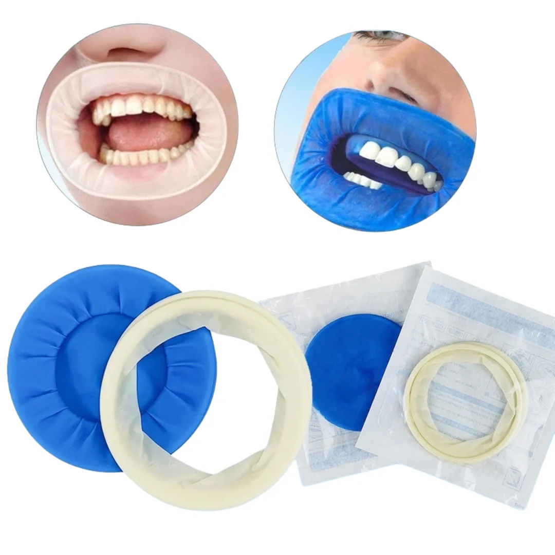 

5 шт., стоматологический O-тип, ретрактор для полости рта, резиновый открывалка для рта, одноразовая резиновая плотина, ретрактор для щек, губ, материалы для стоматологического использования