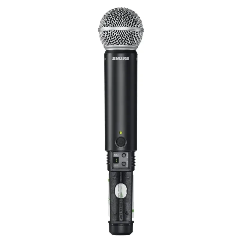 Shure BLX24 Wireless System Microphone for Live Performances for Multiple Scenarios Professional Wireless Microphone BLX24 SM58 - view 5